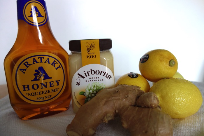 Ginger honey lemon